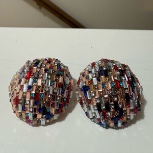 Colorful Beaded Earrings